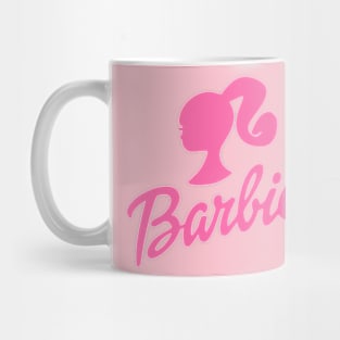 Cute Pink Barbie Mug